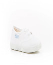 Made in Spain EU20-EU29 Classic Canvas shoes Non Slip Rubber White 